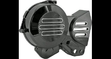 tnt ontstekingsdeksel voor derbi 50 senda motor 1996 tot 2005 zwart en verchroomd nieuw