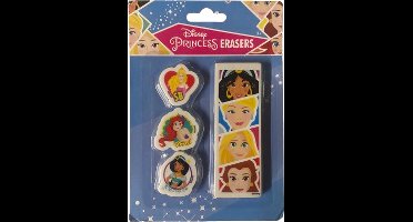 Disney Princes gum - Multicolor - Set 4 - Prinsessen - Erasers