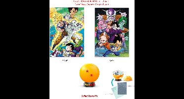 DRAGON BALL Z - Collectible Puzzle - 2 Stars - 2in1 Puzzle + Extra