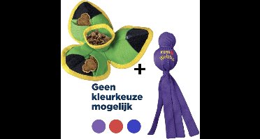 Combideal - Kong Wubba Assorti + Kong Ballistic Hide 'N Treat Assorti