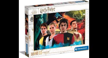 Clementoni - Puzzel - 1000 Stukjes - Harry Potter
