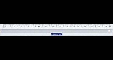Liniaal aluminium 15 cm anti-slip