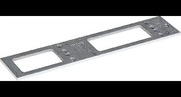 GEZE montageplaat voor TS4000 / TS5000 - RAL9016 wit