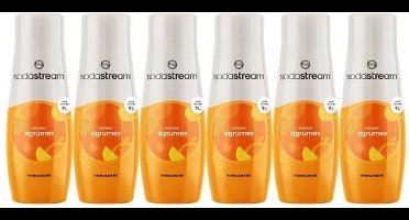 Set van 6 SODASTREAM CITRUS-smaakconcentraten - 440 ml