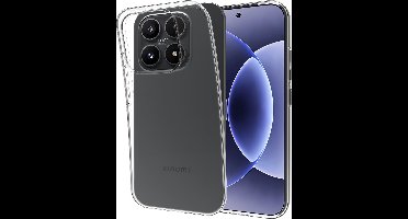 Just in Case hoesje geschikt voor Xiaomi 17 Hoesje Siliconen - Flexibele Case - Transparant