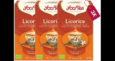 Yogi Tea Licorice Bio - 3 pakjes