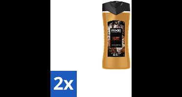 2 x Axe – Douchegel – Copper Santal – 300 ml - Douchegel - Koper - Sandelhout - Mannelijke Geur - Reiniging