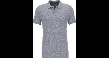 Lacoste Slim Fit polo - rotsgrijs melange