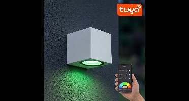 SMART LED Wandlamp | Tuya / WiFi | San diego | Incl. lichtbron | Wit