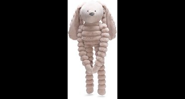 Designed by Lotte Reza Konijn Hondenknuffel - Hondenspeelgoed - Pluche - 62x23x16 cm