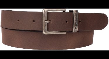 Petrol Industries Riem Heren - Broekriem - Leer - Bruin - 85 cm - S