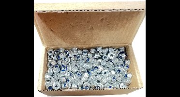 Flensmoer zelfborgend M4 DIN 6926 RVS A2-50 SW7 (500 stuks)