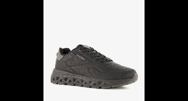 Marco Tozzi heren sneakers zwart - Maat 42 - Uitneembare zool