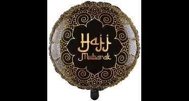 Folieballon Rond 18 inch" - Hadj Mubarak