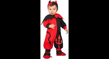 Costume for Babies Red Male Demon 24 Months