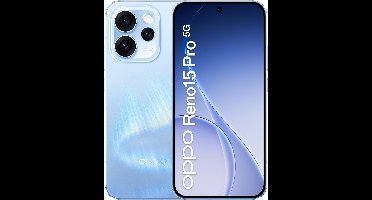 OPPO Reno15 Pro 5G 16,1 cm (6.32") Dual SIM Android 16.0 USB Type-C 12 GB 512 GB 6200 mAh Blauw