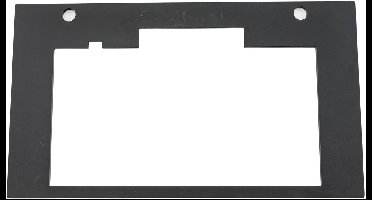 Magma Faceplate XDJ-RX3 Black - DJ-tafel