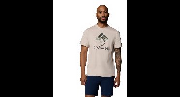 Columbia Csc™ Seasonal Graphic T-shirt Met Korte Mouwen Beige XL Man
