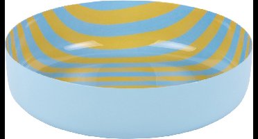 Present Time - Schaal Animado Medium - Geel - 18,5x18,5x4,5 cm