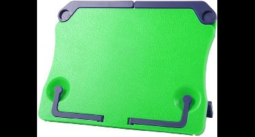 Opvouwbare en Verstelbare Muziekstandaard voor Boeken en Tablets - Lichtgewicht en Draagbaar (Groen)