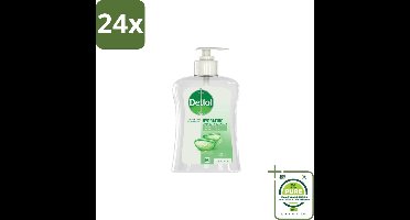Dettol Handzeep Hydraterend Aloë Vera 250 ml - Voordeelverpakking - 24 stuks - Handzeep - Antibacteriële handzeep