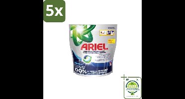 5 x Ariel – Wasmiddel Pods – All-in-1 Regular – 70 wasbeurten - Grootverpakking - Wasmachine - Waspod - Reiniging - Vlekken Verwijderen - Koud Water Wasen