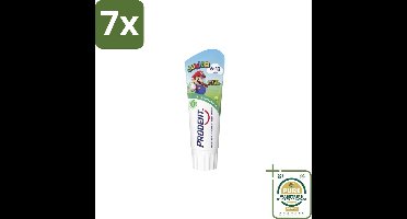7 x Prodent Tandpasta Super Mario 6-13 jaar 75 ml - Grootverpakking - Tandpasta Voor Kinderen 6-13 Jaar - Prodent Junior - Fluoride - Tandenpoetsen Voor Kinderen - Gaatjes Beschermen