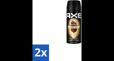 Axe – Deodorant Bodyspray – Magnum Gold Caramel Billionaire – 150 ml - Voordeelverpakking - 2 stuks