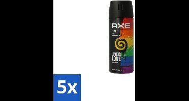 Axe Deodorant Bodyspray Unite 150 ml - Bulkverpakking - 5 stuks