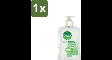 1 x Dettol Handzeep Hydraterend Aloë Vera 250 ml - Handzeep - Antibacteriële Handzeep - Aloë Vera Handzeep - Hygiëne - Handhygiëne