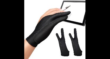 Professionele Tekenhandschoen voor iPad, Tablet en Papier - 2 stuks