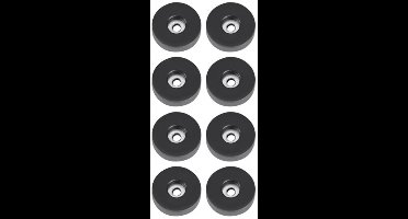 Adam Hall 4906M8AH Rubber Feet Zak van 8, 38x10 mm