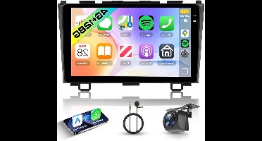 Autoradio – Double Din Autoradio – Touchscreen Radio – Multimedia Systeem – Android Radio – 9 Inch HD Scherm – Android 13 Met 4GB RAM & Draadloze CarPlay