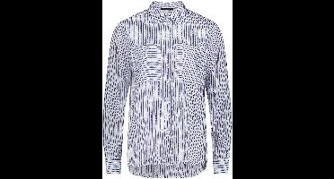 BETTY BARCLAY - Dames bloes - Maat 48 - Vrouwen - blauw - Viscose