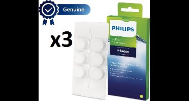 3x Philips / Saeco CA6704/10 - Koffiemachinereiniger