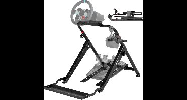 Ranqer Wheel Stand Pro - racestuur standaard - race cockpit - Inklapbaar - Verstelbaar - Geschikt voor: Logitech, Thrustmaster, Fanatec