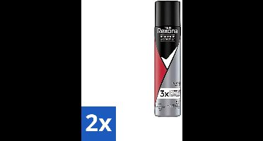 2 x Rexona Men - Deodorant Spray - Maximum Protection - Intense Sport - Anti-Transpirant & Perspirant - 150ml - Rexona Man - Deodorant - Anti-transpirant - Intensieve Sport - 72 Uur Bescherming