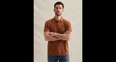 Polo POPCORN JERSEY PME LEGEND GLAZED GINGER