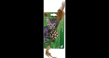 Matabi Stick met Matabi Bal & Veren – Kattenspeelgoed (Silvervine)