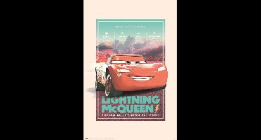 Poster Disney Pixar - Cars - Vintage 61x91,5cm
