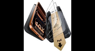 ESR Tempered Glass Geschikt voor iPhone 17 Pro - UltraFit Armorite Pro - Case Friendly Screen Protector - Militair Getest Glas - Geen luchtbellen & stof - 3-Pack