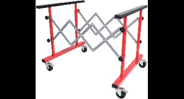 KS Tools 500.8100 Universele telescopische multifunctionele wagen, 257-1380mm