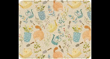 Gaming Muismat & Bureauonderlegger (26x21 cm) - Antislip & Comfortabel voor PC en Laptop