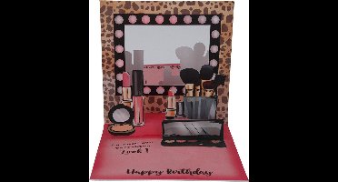 Depesche 0011694-018, Muzikale wenskaart, Verjaardag, Meerkleurig, Karton, 155 x 155 x 70 mm, 1 stuk(s)