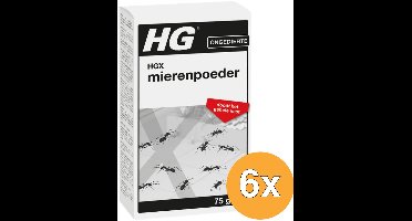 Hg Mierenpoeder 75gr Voordeelverpakking
