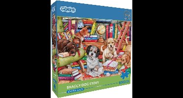 Gibsons legpuzzel Shaggy Dog Story 100 XXL stukjes puzzelplezier.