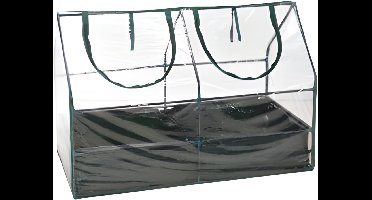 Pro Garden broeikas/kweekkas - 130 x 65 x 85 cm - incl bodem - staal - moestuin - tuinieren