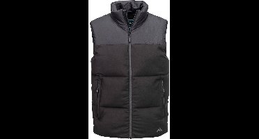 Portwest KX3 geïsoleerde gestepte bodywarmer KX305 - Zwart - L