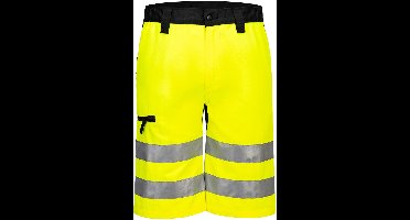 Portwest WX2 Eco Hi-Vis Korte Broek CD899 - Geel/Zwart - 42