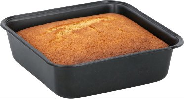 Alpina Bakvorm zwart 23 x 22 x 5 cm